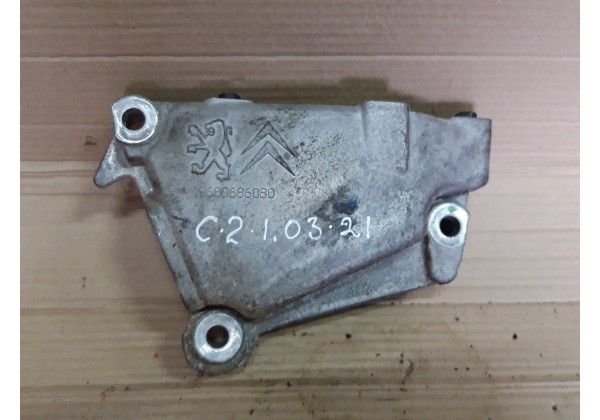 Кронштейн подушки двигуна Citroen C2, C3, Peugeot 206, 207, 307, 1.1 / 1.2 8V, 9680686080